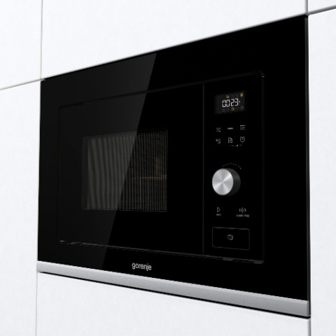 Kuchenka mikrofalowa do zabudowy Gorenje BMX201AG1BG 60cm 800W Czarna