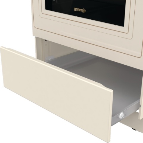 Kuchnia gazowo-elektryczna GORENJE GKS5B70CLI 70l 50cm RETRO Kremowa