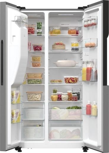 Lodówka Gorenje NRR9185ESXL1 Side By Side 178,6cm NoFrost Kostkarka