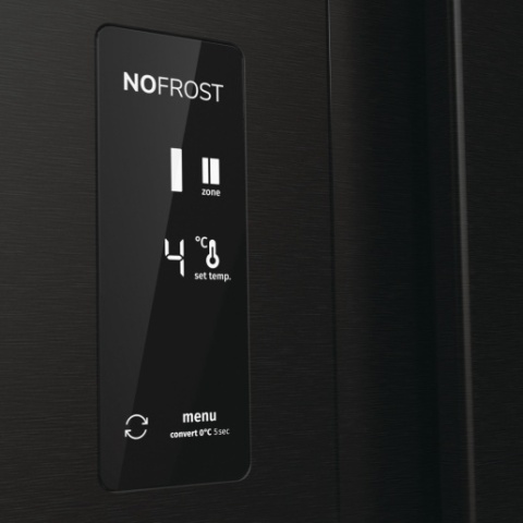 Lodówka side by side Gorenje NRR9185EABXLWD czarna