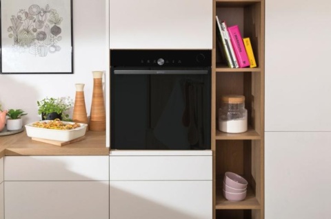 Piekarnik elektryczny Gorenje BSA6747DGWI 77l 60cm czarny Wi-Fi Para