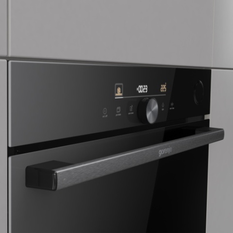 Piekarnik elektryczny Gorenje BSA6747DGWI 77l 60cm czarny Wi-Fi Para