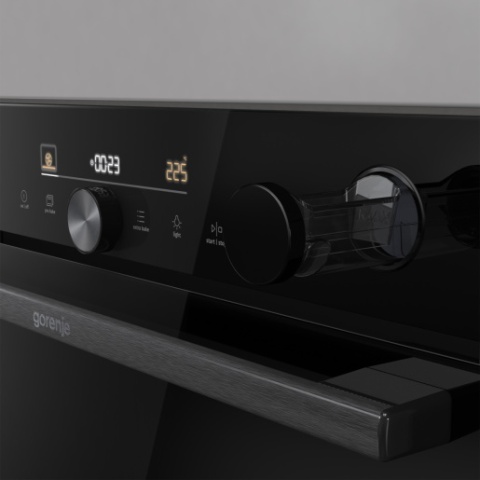Piekarnik elektryczny Gorenje BSA6747DGWI 77l 60cm czarny Wi-Fi Para