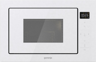 Kuchenka mikrofalowa do zabudowy Gorenje BM251SG2WG 25l 900W Biała Szkło