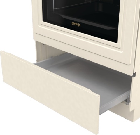 Kuchnia gazowo-elektryczna Gorenje Retro 60cm GKS6C71CLI kremowa