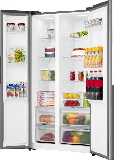 Lodówka SBS Gorenje NRS917E41X 178,6 cm 544l Srebrna