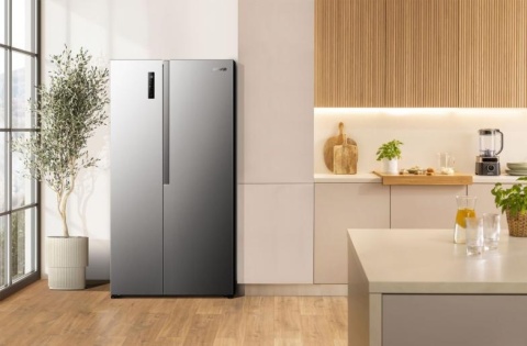 Lodówka SBS Gorenje NRS917E41X 178,6 cm 544l Srebrna