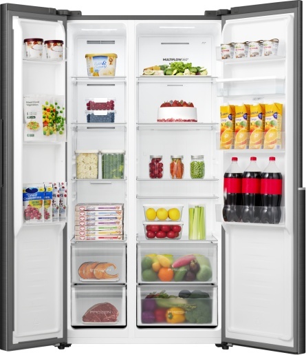 Lodówka SBS Gorenje NRS917E41BXWD 541l NoFrost Plus Czarna