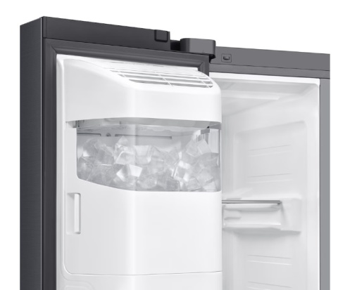 Lodówka SBS Samsung RS80F64KEFEO 640l Drzwi Auto Open No Frost LED