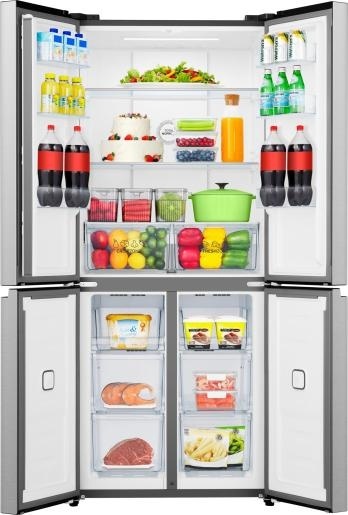 Lodówka Side By Side Gorenje NRM819E61X 460l 37dB NoFrost Plus Szara