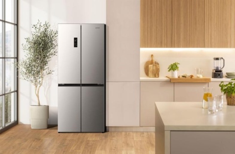 Lodówka Side By Side Gorenje NRM819E61X 460l 37dB NoFrost Plus Szara