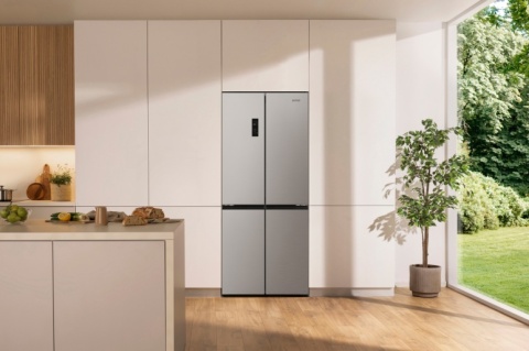 Lodówka Side By Side Gorenje NRM819E61X 460l 37dB NoFrost Plus Szara