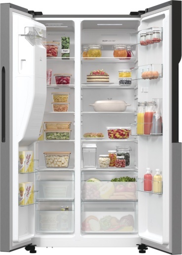 Lodówka Side By Side Gorenje NRR9185ESXL NoFrost Kostkarka bez podłączenia