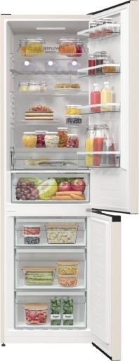 Lodówka dwudrzwiowa Gorenje NRK6202AC4 331l 200cm NoFrost Plus MultiFlow360