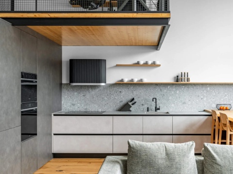Okap kominowy Ciarko Design Mono Ecru 60cm Wyciąg Oświetlenie LED 165W