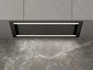 Okap podszafkowy Ciarko Design Duo Black 55cm 710 m3/h 39-68 dB LED
