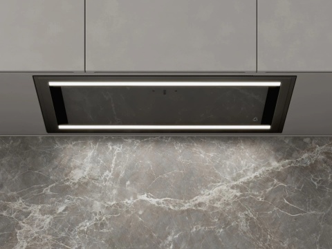 Okap podszafkowy Ciarko Design Duo Black 55cm 710 m3/h 39-68 dB LED