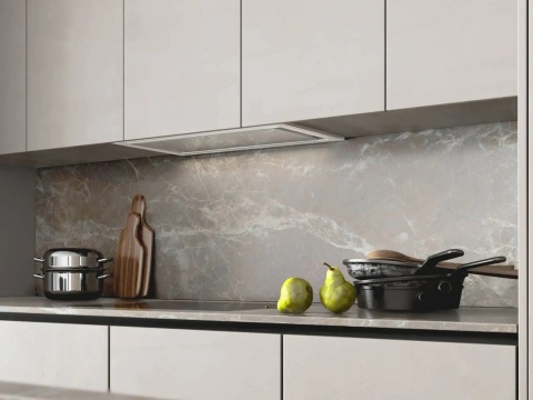 Okap podszafkowy Ciarko Design Duo White 55 cm 180-670 m3/h 39-69dB LED