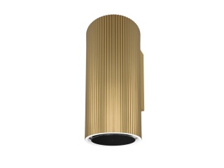 Okap przyścienny Ciarko Design Monogram Gold wysokość 90cm wydajność 670m3/h