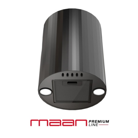 Okap ścienny MAAN Elba Mini 3D WPB431 czarny