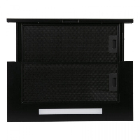 Okap teleskopowy MAAN Corona 2 60 g czarny SZKLANY PANEL 60cm
