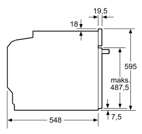 Piekarnik BOSCH HBG7361B1 Elektryczny Czarny TFT Smart Home
