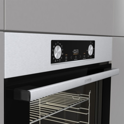 Piekarnik elektryczny Gorenje BO6737E02X 77l 60cm Grill Termoobieg Pizza Srebrny