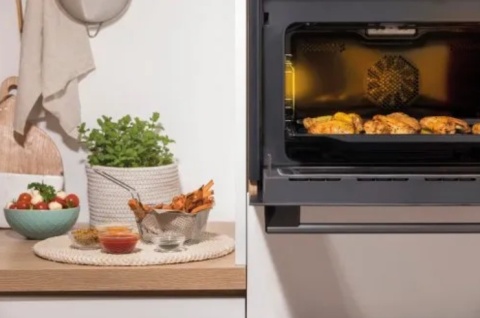 Piekarnik elektryczny z funkcją mikrofali Gorenje BCM4547DG 45,5cm 50l Grill 3000W