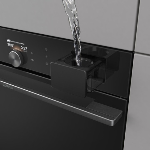 Piekarnik elektryczny z generatorem 100% Para Gorenje BFS6148B 60cm 77L