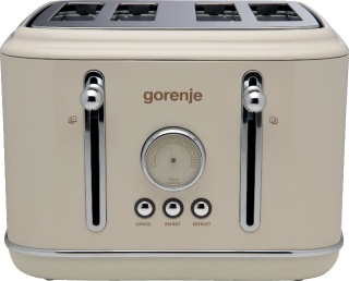 Toster Gorenje T2300CLIN 1150W 7 poziomów 4 tosty beż