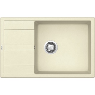 Zlewozmywak Schock RONDA D-100XL Vanilla CRISTALITE® do szafki 60