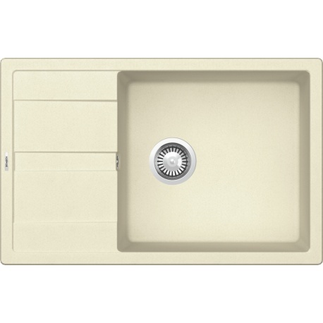Zlewozmywak Schock RONDA D-100XL Vanilla CRISTALITE® do szafki 60