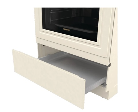 Kuchnia elektryczna Gorenje GECS6B70CLI 60cm 71l AirFry Retro kremowy