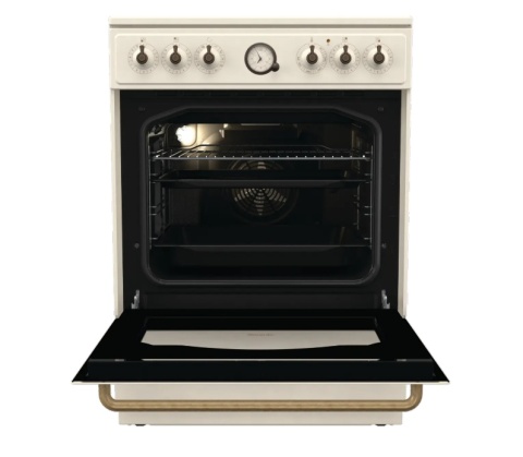 Kuchnia elektryczna Gorenje GECS6B70CLI 60cm 71l AirFry Retro kremowy