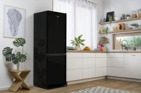 Lodówka Gorenje NRK6192ABK4 NoFrost Czarny Mat 185cm