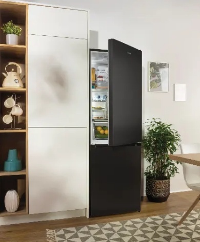 Lodówka Gorenje NRK6192ABK4 NoFrost Czarny Mat 185cm
