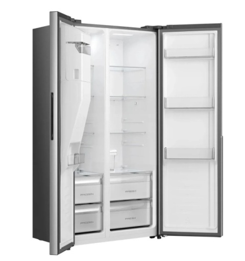 Lodówka SBS Gorenje NRS917E61X 528L NoFrost Kostkarka bez Podłączenia
