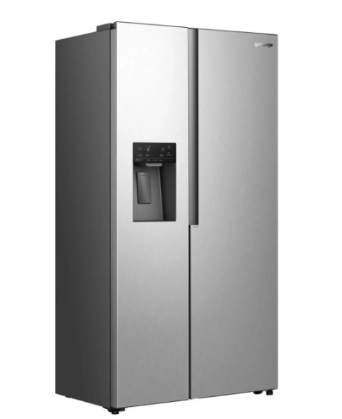 Lodówka SBS Gorenje NRS917E61X 528L NoFrost Kostkarka bez Podłączenia