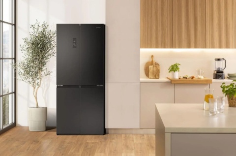 Lodówka Side By Side Gorenje NRM819E61BX 460l 37dB NoFrost Plus Czarna