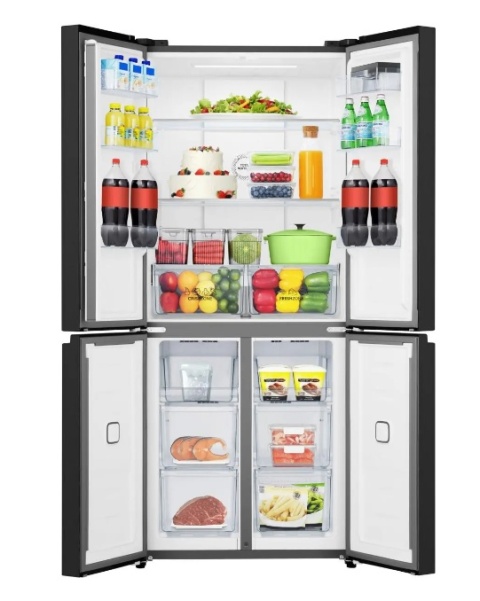 Lodówka Side By Side Gorenje NRM819E61BX 460l 37dB NoFrost Plus Czarna