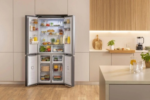 Lodówka Side By Side Gorenje NRM819E61BX 460l 37dB NoFrost Plus Czarna