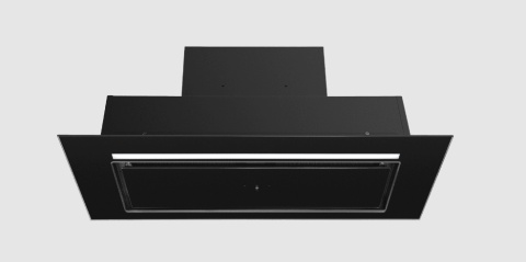 Okap do zabudowy podszafkowy Ciarko Design Aura 55 Black 680m3/h 166W LED