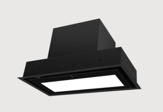 Okap podszafkowy czarny 60cm Ciarko Design SU MINI 680 m3/h gest + pilot