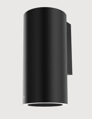 Okap przyścienny Ciarko Design Tubus Black wysokość 80 cm 670 m3/h 160W LED