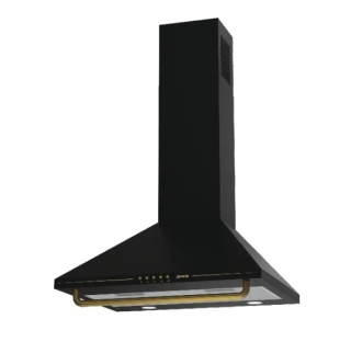 Okap przyścienny kominowy Gorenje WHC63CLB LED 60cm Kremowy RETRO kuchenny