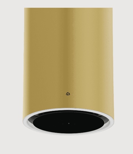 Okap wyspowy Gold tuba Ciarko Design TUBUS 670 m3/h gest + pilot