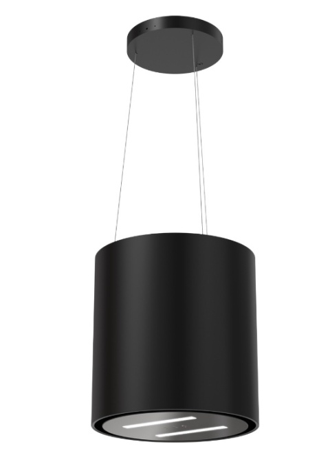 Okap wyspowy Maan Malwa Linki 439 Czarny 39 cm 715 m3h BOOST Pilot