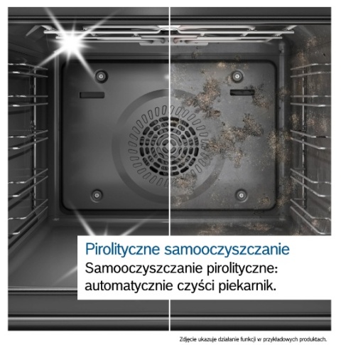 Piekarnik Bosch HBG7722B1 Pyroliza Wyświetlacz TFT Termoobieg 3D