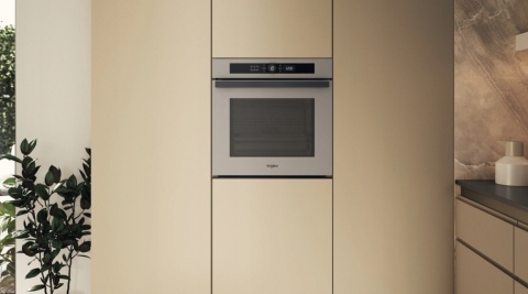 Piekarnik elektryczny z funkcją pary Whirlpool WOI4S8HM2SEA 73l 60cm Beżowy