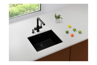 SCHOCK zlewozmywak KAIA N-100L MAGMA CRISTADUR® do szafki 60cm